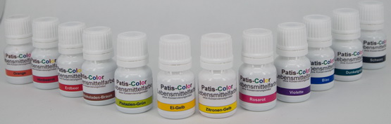 Patis-Color - Lebensmittelfarben